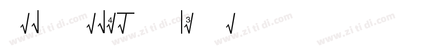Lady Radical Regular字体转换